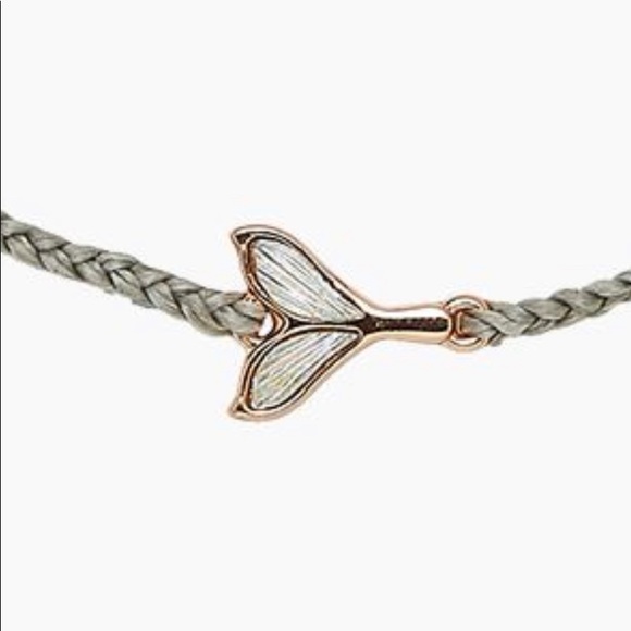 NEW - Puta Vida Rose Gold Mermaid Fin Charm Bracelet. - Picture 5 of 10